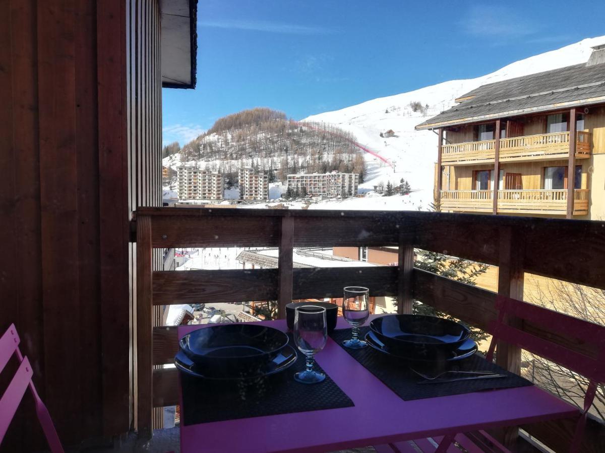 Orcieres Rond Point Des Pistes, Front De Neige Leilighet Eksteriør bilde